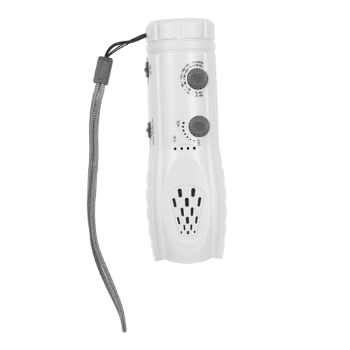 Lampe torche pour camping et randonnée avec radio d'urgence