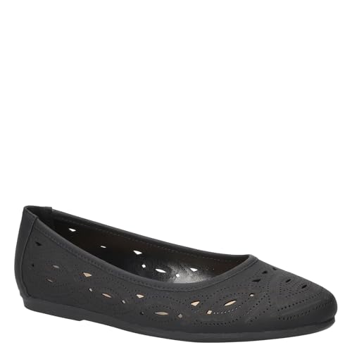 Ballerines plates Easy Street Jackie noires 38 pour vos journées actives au bureau
