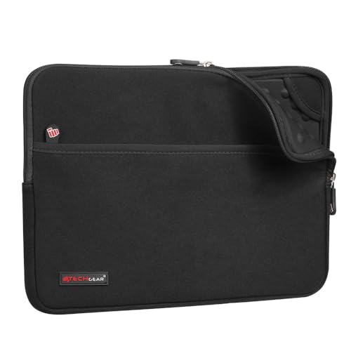 TECHGEAR Funda Protectora de Neopreno Delgada con Bolsillo al Interior de Burbujas Anti Golpes Carcasa para iPad Pro 12.9