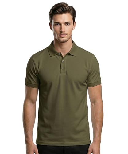 Image of Scott International T Shirt for Men | Polo T-Shirt for Man | Plain Casual Stylish | Half Sleeve | Mens Polyester Dry Fit Collar Polo Tshirts for Men, Quick Drying & Breathable Fabric, Gym Wear Tees
