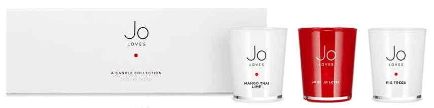 Jo LovesCreated by Jo Malone A Candle Collection, Indulgent Trio of  Miniature Candles (Fresh Fig Trees, Jo by Jo Loves and Zesty Mango Thai  Lime),