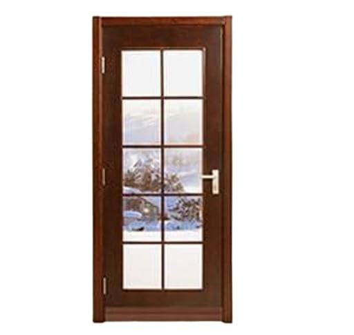 Door Draft Stopper - 1 Meter Weather Stripping Door Seal Strip, Under Door Sweep for Noise, Dust & Draft Protection (Brown)|DAS-P625-image-31