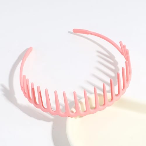 Image of 4 Pack Hair Band, Hair Bands for Women and Men, Long Teeth Hair Accessories, Sports /Daily Use, Fashion Suitable for Women and Girls As well as Multiple Scenarios