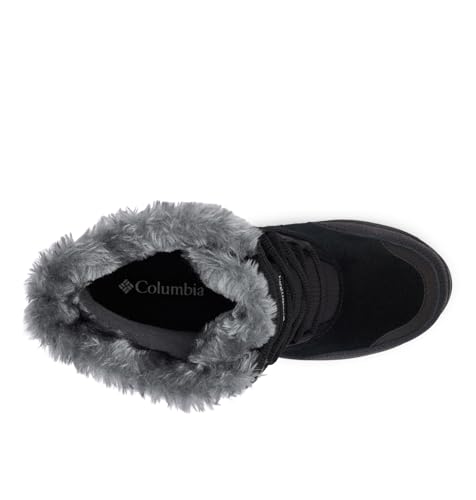 Columbia Womens Ice Maiden Shorty, Black/Columbia Grey, 10