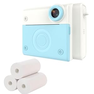 Lot de 3 rouleaux de papier thermique facile à utiliser pour appareil photo pour famille et amis