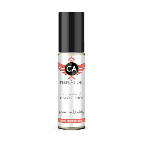 CA Perfume Originals Harvest Spice Unisex Fragrance Oil Spicy Scent Long Lasting Perfumes for Women &amp; Men Travel Size TSA Ready Mini Parfum Body Oil Roll-on 0.33 Fl Oz 10ml
