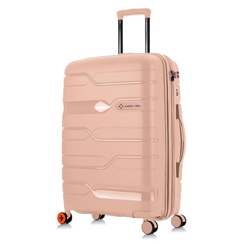 Nasher Miles Paris Hard-Sided Polypropylene Check-in Luggage 28 inch | 75cm | 8 Wheels Large Trolley...