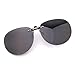 LOHO Polarizado Clip Unisex en Gafas de Sol para Anteojos Recetados-UV400 para...