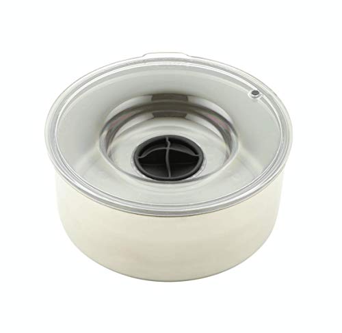 Slopper Stopper Dripless Water Bowls – Titanium Bowl Unit – for Large Breed Dogs 51-85 Lbs, 9.84” Dia, 1 Gallon Capacity Slopper Stopper Dripless Water Bowls – Titanium Bowl Unit – for Large Breed Dogs 51-85 Lbs, 9.84” Dia, 1 Gallon Capacity