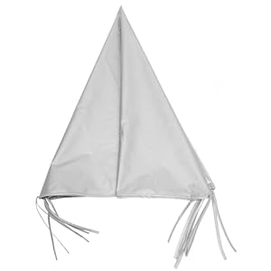 ORFOFE Wasserdichte Hundegehege Abdeckung Weiß Dreieckig