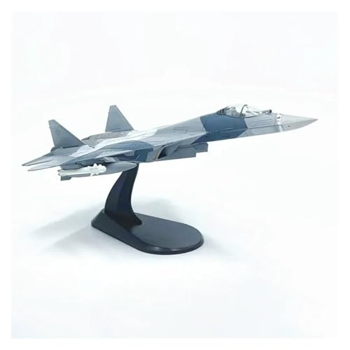 SU57 Fighter avion militaire miniature 1/100 modèle moulé sous pression - 5