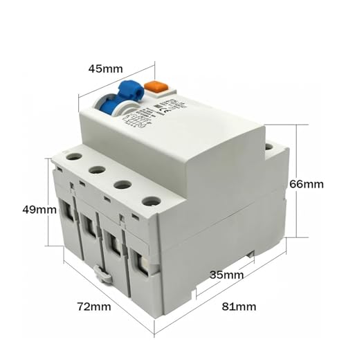 Interrupteur différentiel 4P 32A 30mA pour tableau électrique domestique - 3