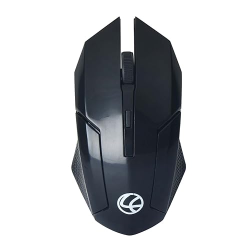 LAPCARE Speedy Wireless Gaming Mouse With 1500 DPI Sensor | Plug & Play | 10m Working Distance | 3 Million Clicks (Black) For Rs. 250 @ 54 %