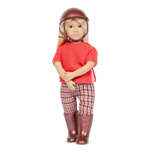 Lori Puppe Reiterin Briella – Mini Puppe 15 cm mit Puppenkleidung und...