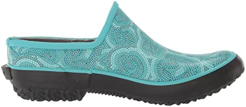 Bogs Womens Patch Clog Shoe, Sita Print - Turquoise, Size 10 | Image 5