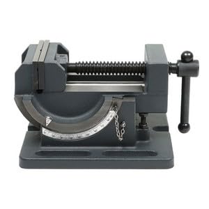 #US 3.25 In Industrial Strength Benchtop and Drill Press Tilting Angle Vise