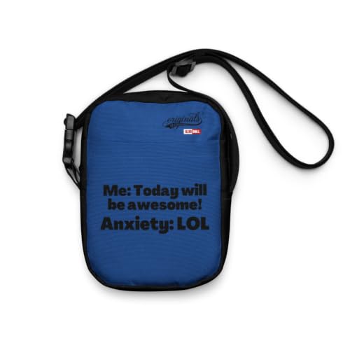 Bolso bandolera contra la ansiedad, diseñado para adultos que buscan calma y concienciación