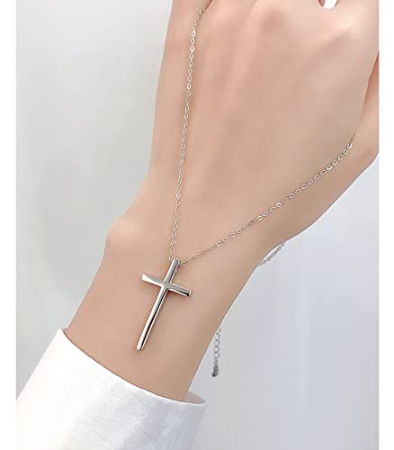 Small Cross Pendant Necklace for Women Simple Cross Necklaces Mothers Day Birthday Gifts for Women3