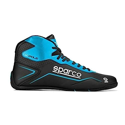 Sparco K-Pole Kart Shoes Size 37 Black/B