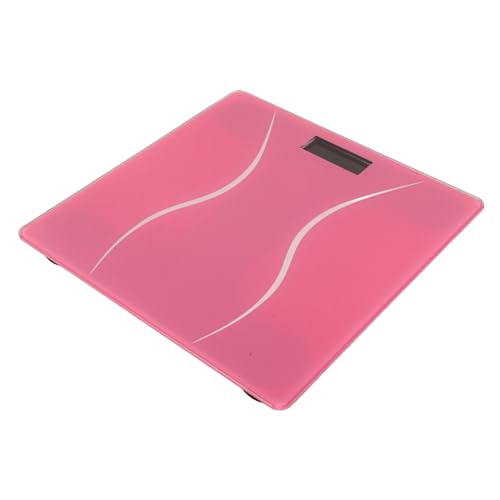 Báscula digital portátil HEALLILY para baño color rosa miniatura 1