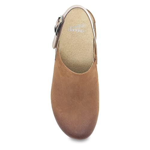 Image of Dansko Merrin Sling-Back Mule Clog for Women-Dual-Density Cork /EVA Midsole and Lightweight Rubber Outsole Provide Durable and Comfortable Ride