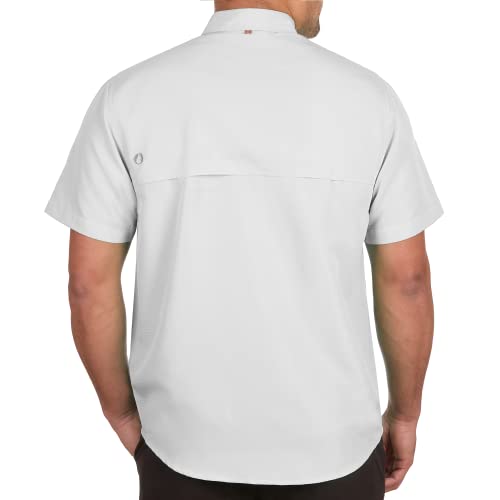 The American Outdoorsman Poly Grid Mens Short Sleeve Shirt Fishing Shirt2