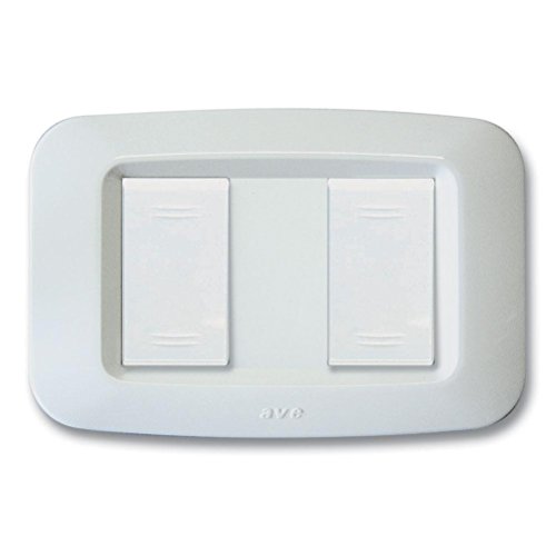 45PY002BB - PLACCA IN TECNOPOLIMERO PER SCATOLA RETTANGOLARE 2 M