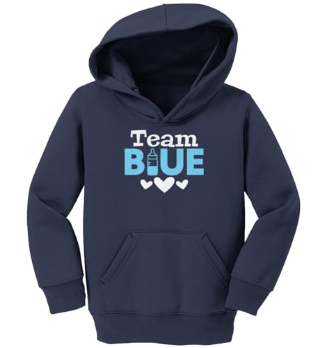 Haase Unlimited Team Blue - Boy Gender Reveal Party Toddler/Youth Fleece Hoodie2