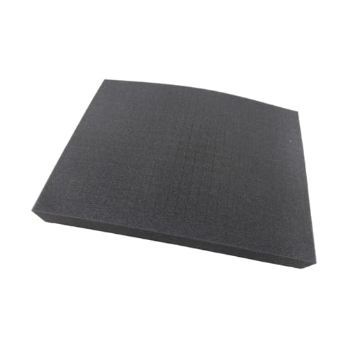 Espuma de caja contra golpes y vibraciones en transporte, negro, 50x50x5cm 6