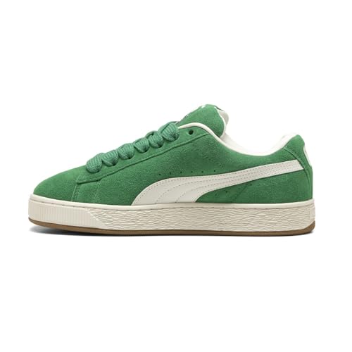 Image of Puma Men's Suede XL Shoes Archive Green /Vapor Gray 4 Medium