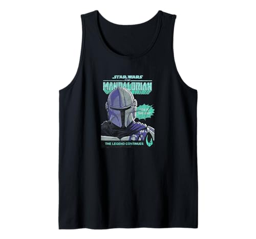 Star Wars The Mandalorian Mando Legend Continues Camiseta sin Mangas