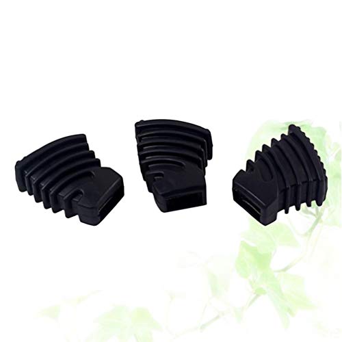 Piezas de goma para soporte de platillos y hardware de batería HEALLILY, tamaño S, 3 unidades (negro) miniatura 7