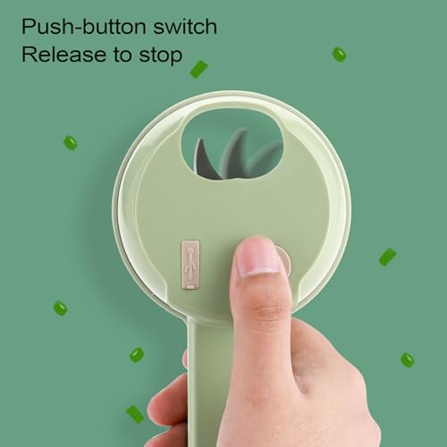 フードチョッパー 4 in 1 ブラシ付き,ダイサー チョッパー 800mAh | 電動ワイヤレス スライサー おろし器 粉砕機 鶏肉 果物 ?果 玉ねぎ にんにく用 キッチン器具