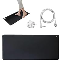 STFALI Grounding Mat, Erdungsmatte, ESD Matte für Wohlbefinden 100 * 30cm, Schmerzen, Verspannungen, Angstlinderung, Besseren Schlaf,für Unter Dem Schreibtisch, Tisch, Sofa 100 * 30cm