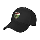 UKHQFED Gorra de béisbol clásica versátil Bandera de Manitoba Canadá Escudo de Armas Bisonte Escudo de Armas Provincia Estilo Vintage HD Tienda en línea PLeisure Regalos Deportivos