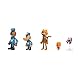 Dog Man Film-Actionfiguren-Multipack-Set von Jakks Pacific, enthält 6 cm bewegliche Figuren – inspiriert Movie Toys, Lil Petey, Petey, Chief und Flippy!