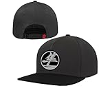 SUZUKI Hayabusa Charcoal Flat Bill Baseball Cap 990A0-17203, Black