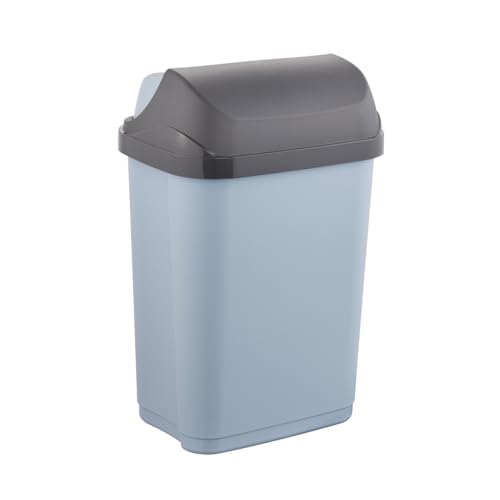 Caneca de basura keeeper 10 litros azul nórdico miniatura 2