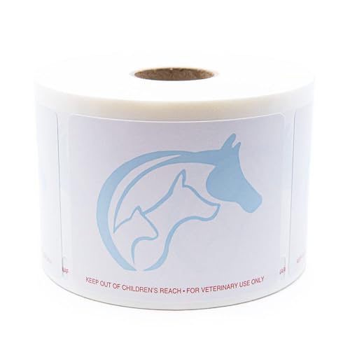 Horse + Dog Watermark Prescription Labels