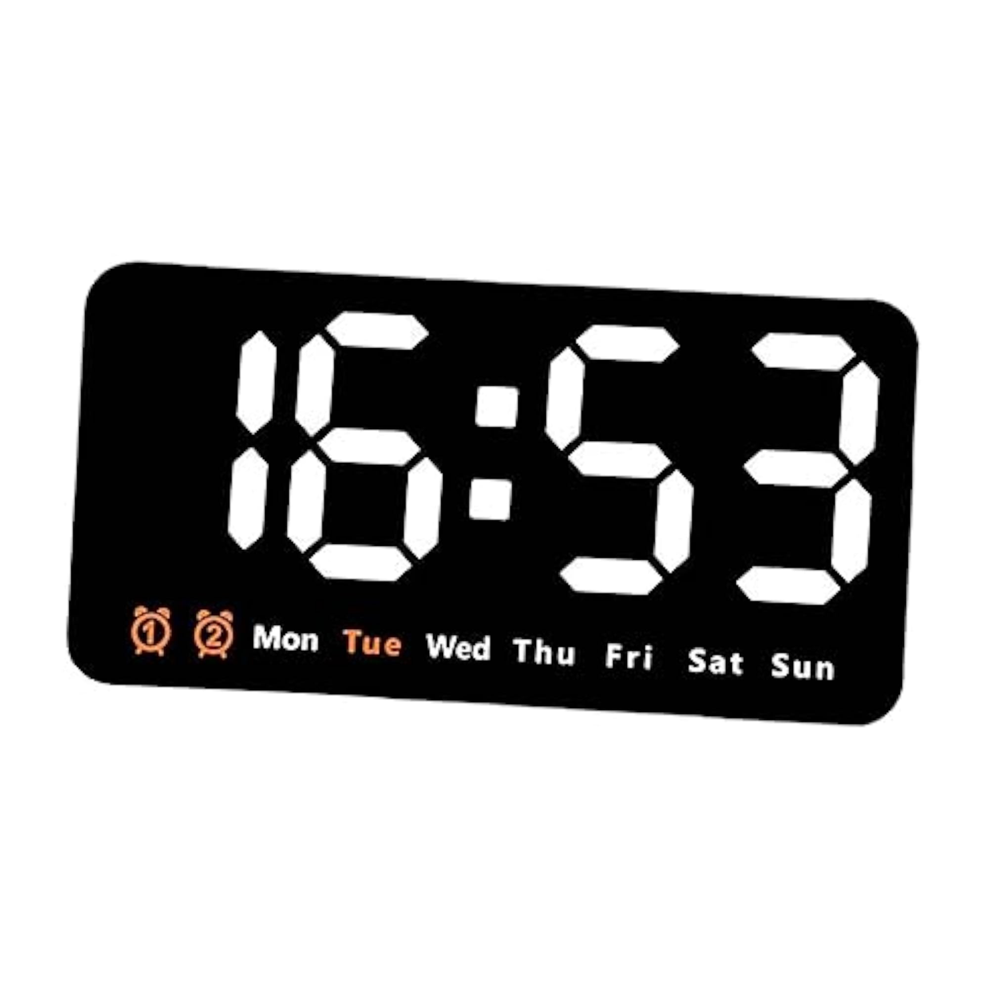Dimmable LED Desktop Alarm Clock for Bedroom