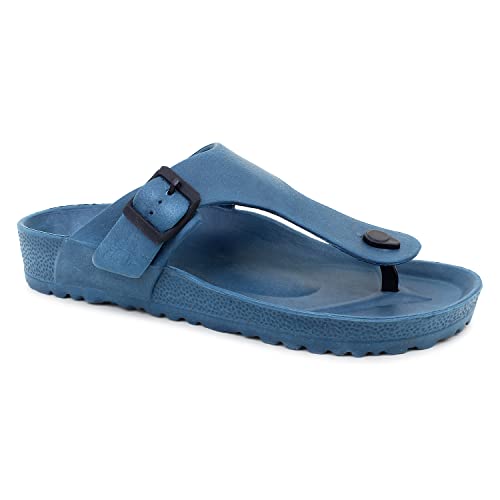 Image of Hygear Men's Orbital EVA Slippers | Ultra Soft Cushion | Lightweight | Waterproof |Stylish | Anti-Skid | Comfortable Daily Wear Slippers for Men