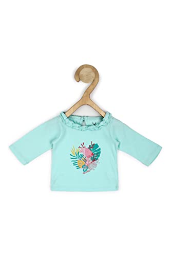 Image of Allen Solly Baby-Girl's Graphic Regular Fit Blouse