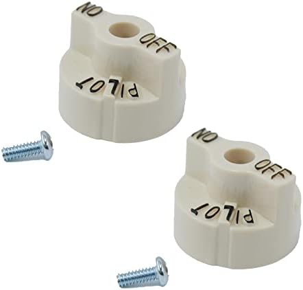 Gas water heater knob insights that might surprise you 6 MENSI Replacement Temperature Control Knob of Robertshaw Thermostat 700-506 Gas Valve 1751-012 Knob, Beige (2 Packs)