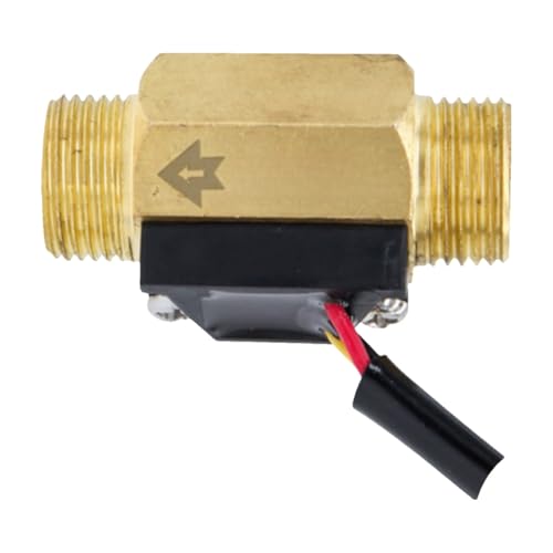 Sensor de flujo de agua G3/8 en latón para control de consumo