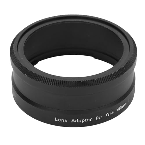 Aro adaptador magnético GR3 de 49mm en aluminio ligero para filtros fotográficos