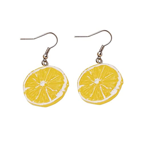 Sweet Little Lemon Pendant Necklace Lemon Slice...