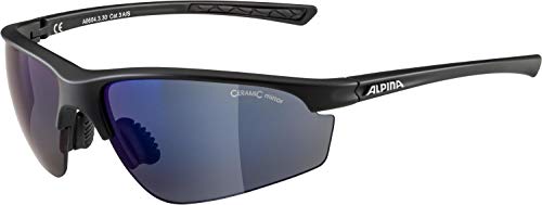 Alpina Unisex – Erwachsene TRI-Effect 2.0 Sportbrille, Black matt, one Size