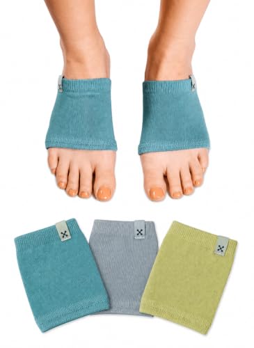 Image of SHEEC Women's Open Toe Foot Bands, No Show Summer Socks for Sandals, Mules & Slides, Anti-Chafe, 3 Pairs
