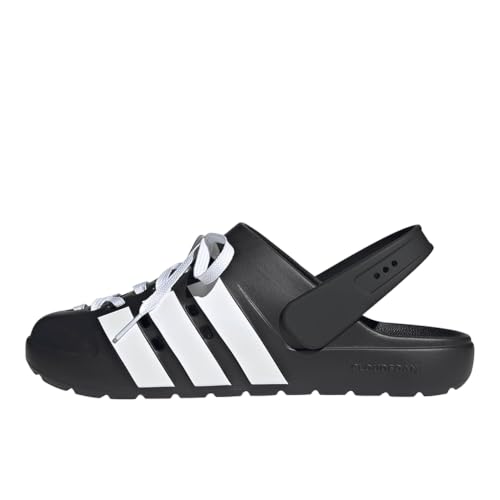 Image of adidas Mens Adilette Clog 2.0 Casual - Black - Size 13 M