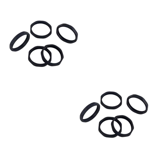 10個 マイク落下防止スリーブ マイクアンチスリーブ マイクスリーブリング マイクロフォン ハンドヘルドマイク用品 ワイヤレスマイク ハンドマイク マイクワイヤレス用 Black -